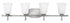 34"W Blythe 4-Light Bath Four Light in Polished Nickel