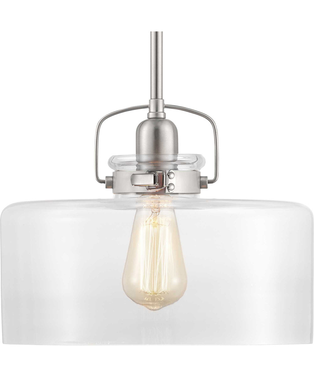 Calhoun 1-Light Pendant Brushed Nickel