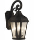 Briarwick 3-Light Outdoor Wall Lantern Matte Black