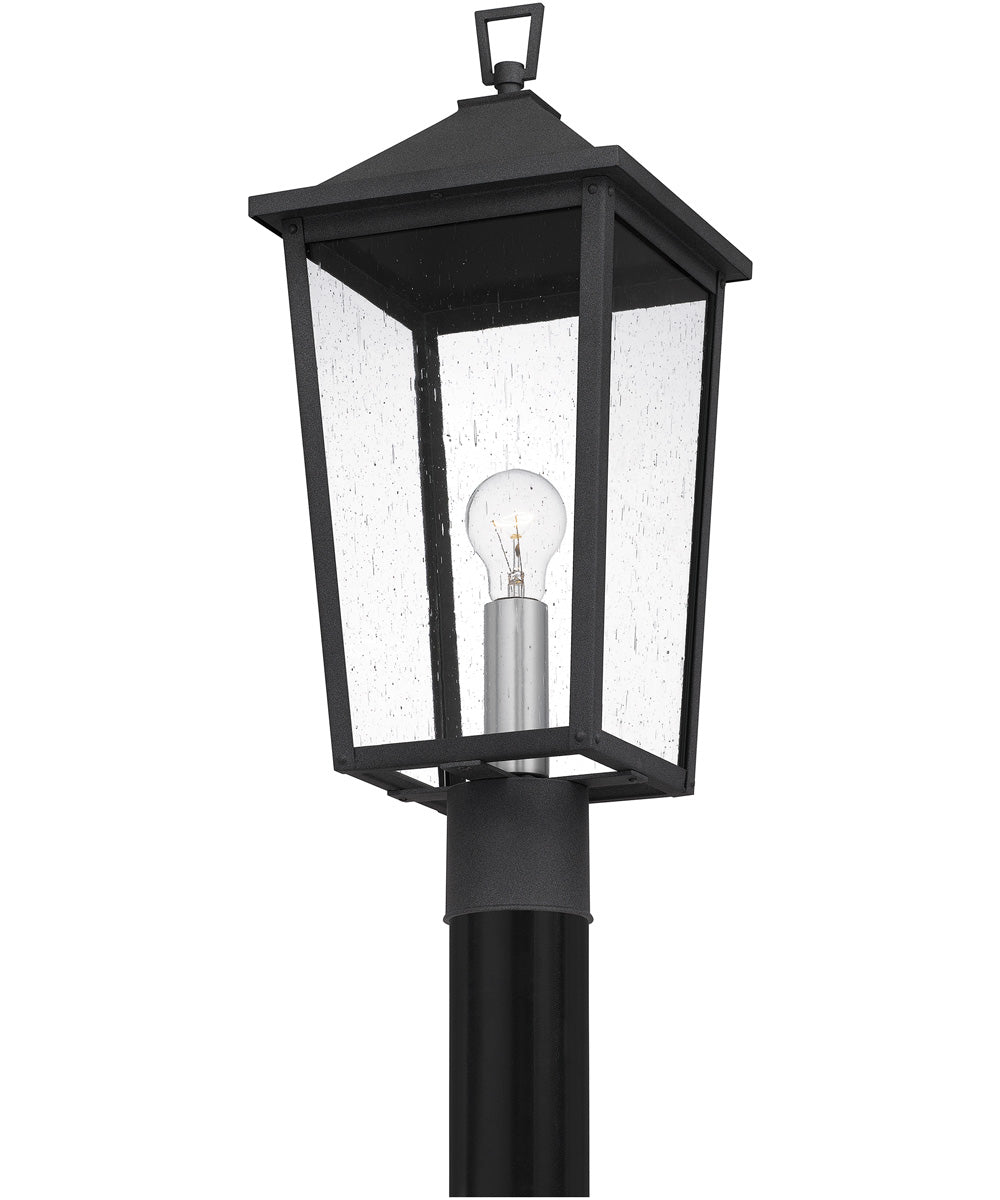Stoneleigh Large 1-light Outdoor Post Light Mottled Black