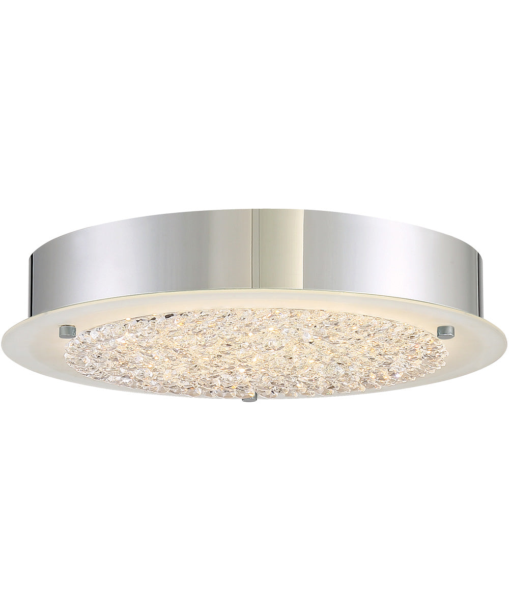 Blaze Small Flush Mount Polished Chrome