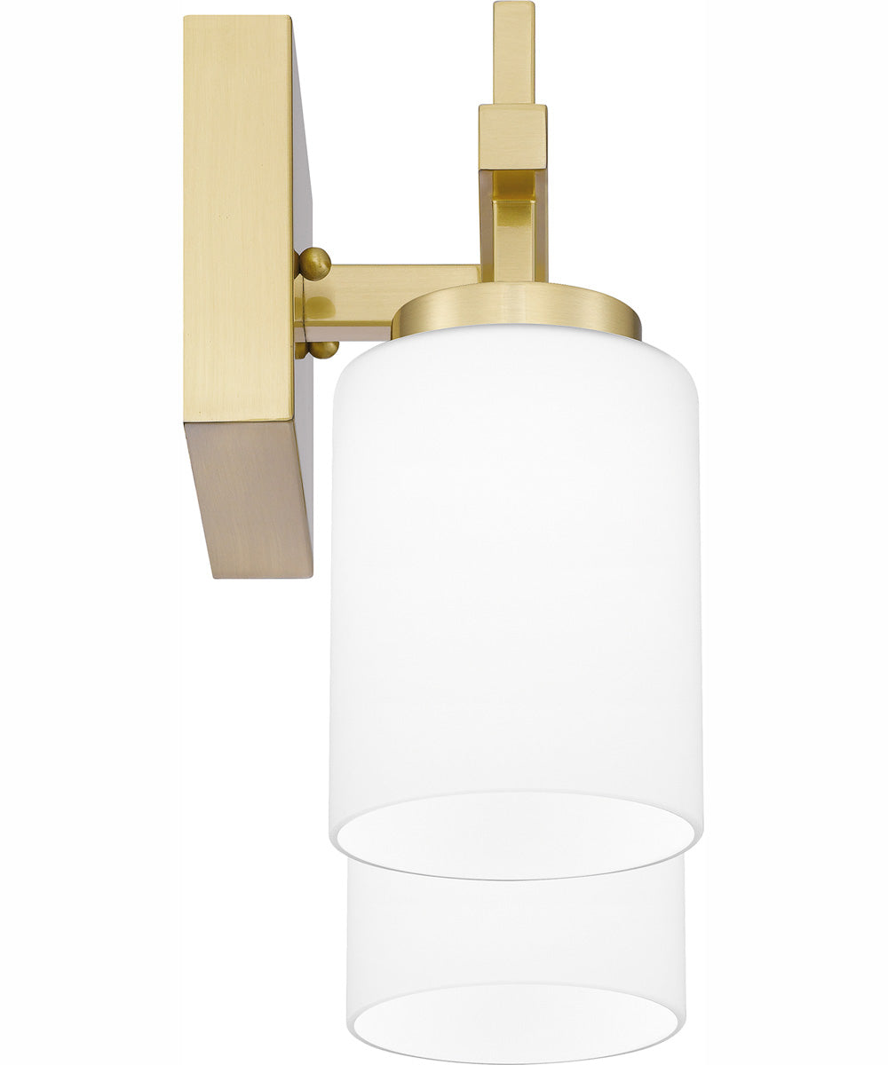Wilburn Medium 2-light Bath Light Satin Brass