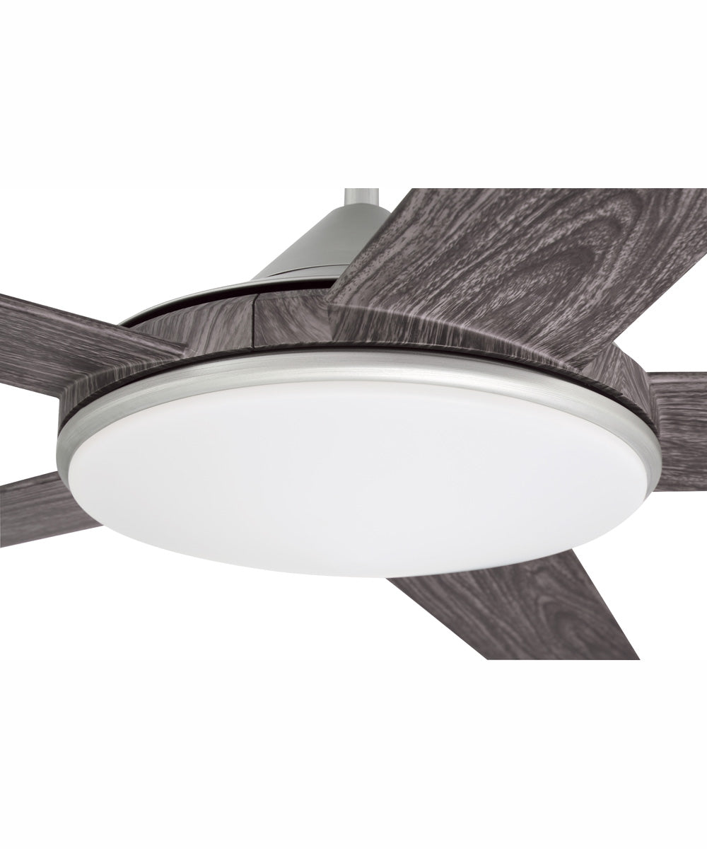 60" Delaney 1-Light Indoor/Outdoor Ceiling Fan Painted Nickel