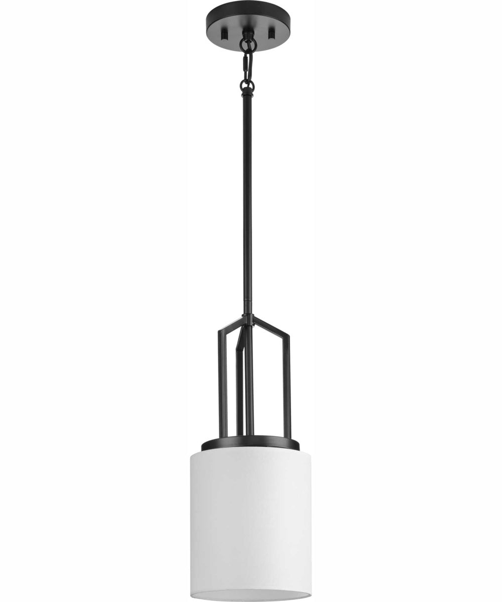Goodwin 1-Light Modern Farmhouse Pendant Matte Black