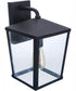 Olsen 1-Light Outdoor Wall Lantern Midnight