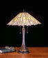 23"H Delta Jadestone  Tiffany Table Lamp