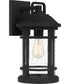 Quincy Large 1-light Outdoor Wall Light  Coastal Armour Aluminum Earth Black