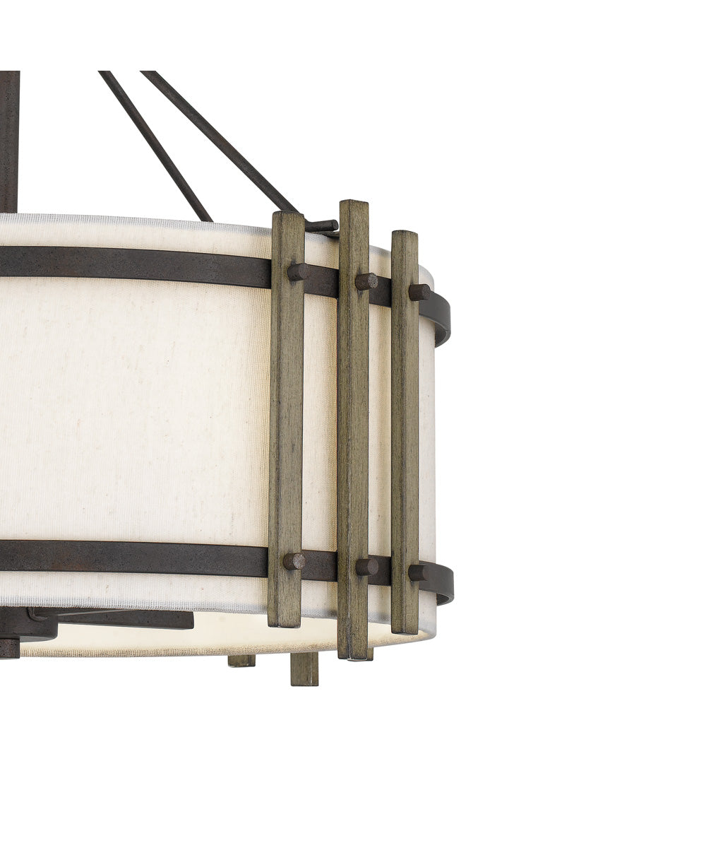 Juneau 4-light Pendant Iron Gate