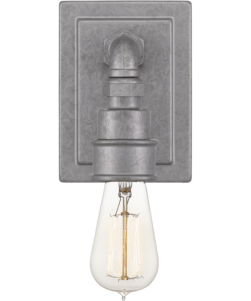 Squire Small 1-light Wall Sconce Galvanized