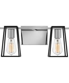 Filmore 2-Light Vanity in Chrome