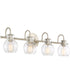Andrews Extra Large 4-light Bath Light Antique Nickel