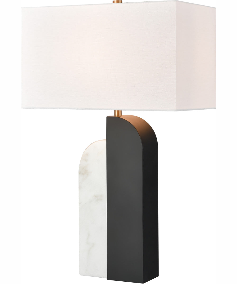Ohara 28'' High 1-Light Table Lamp - Matte Black