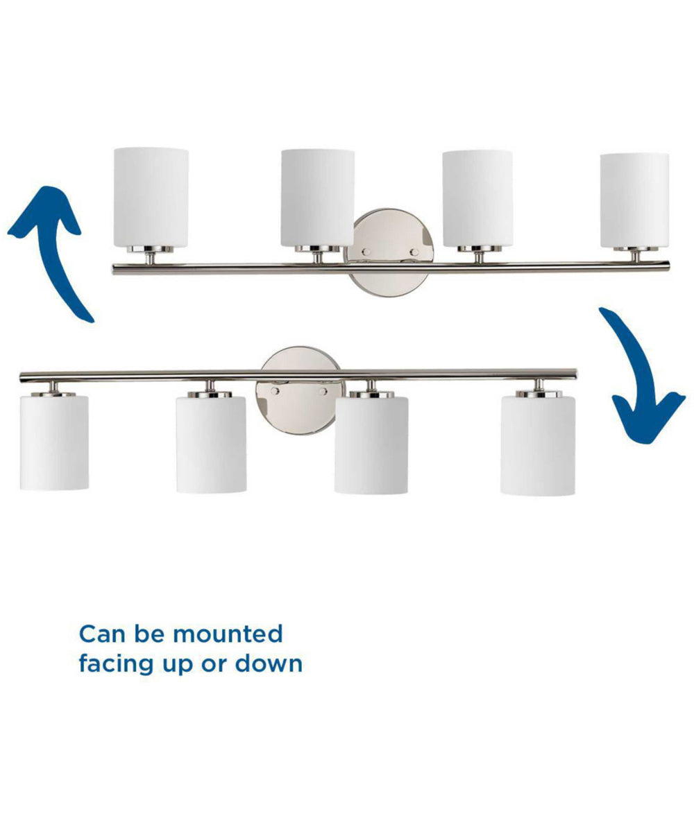 Replay 4-Light Bath & Vanity Polished Nickel