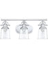 Grant Large 3-light Bath Light Polished Chrome