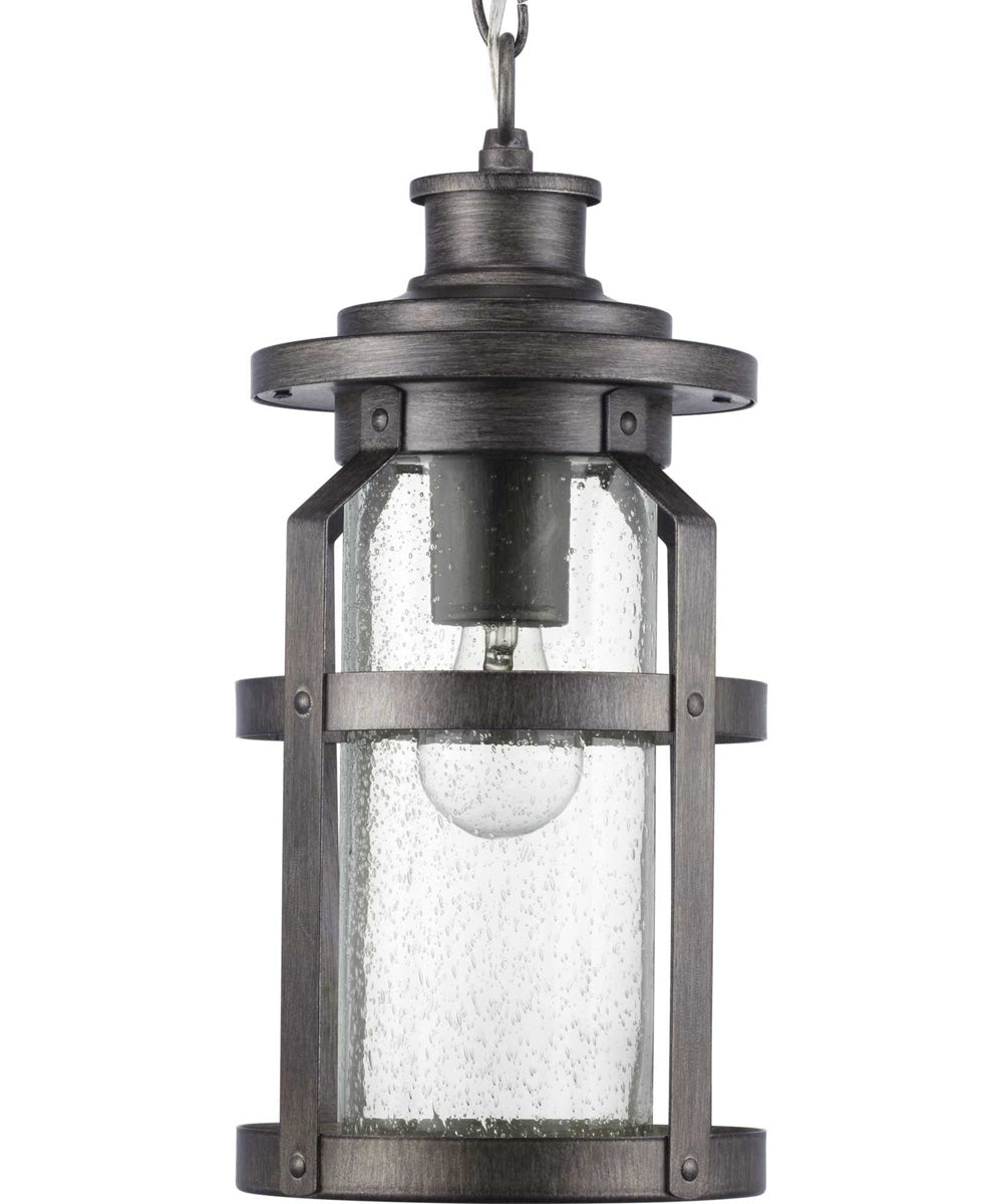 Haslett 1-Light Hanging Lantern Antique Pewter