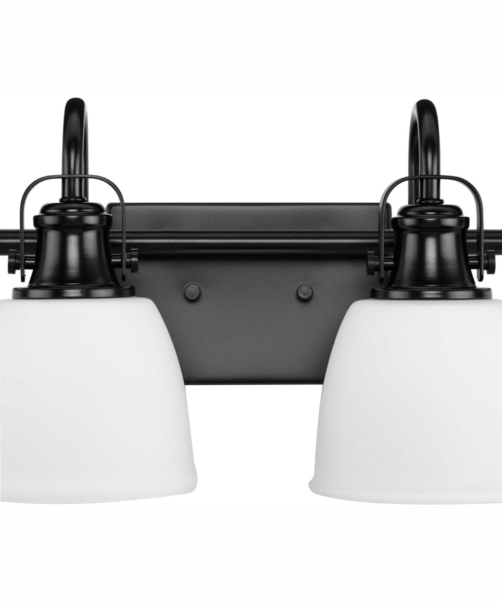Preston 4-Light Coastal Bath Vanity Light Matte Black