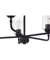 Stowe 5-Light Chandelier Flat Black