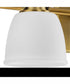 Presto 3-Light Coastal Bath Vanity Light Vintage Brass