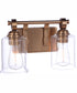 Romero 2-Light Vanity Satin Brass