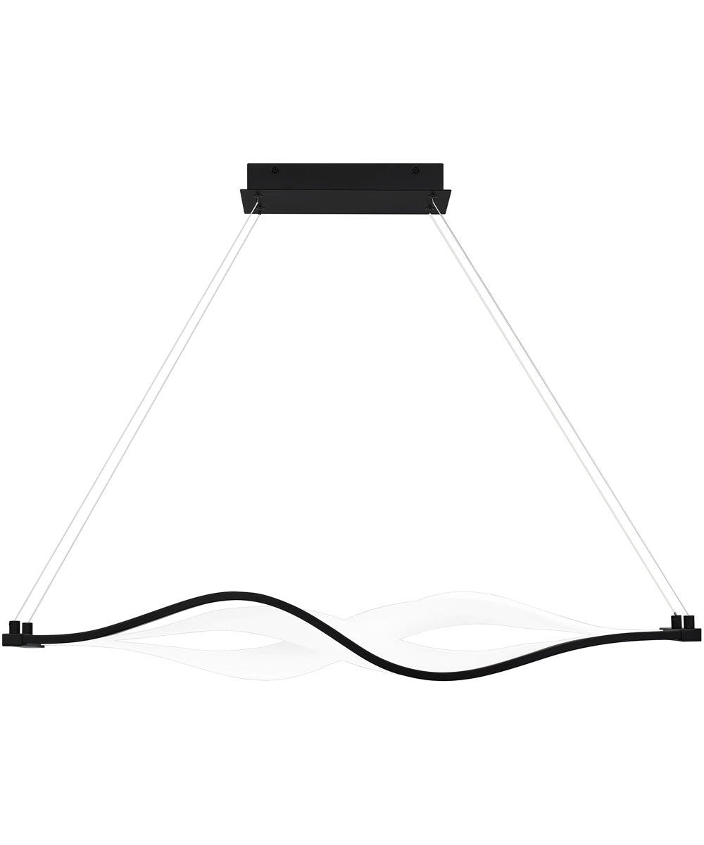 Saratoga  Island Light Matte Black