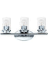 Corona 3-Light Bath Vanity Polished Chrome