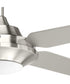 Signature Plus II 54" LED 5-Blade Fan Brushed Nickel