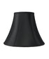 14"W x 11"H Black with Gold Lining Bell Lampshade