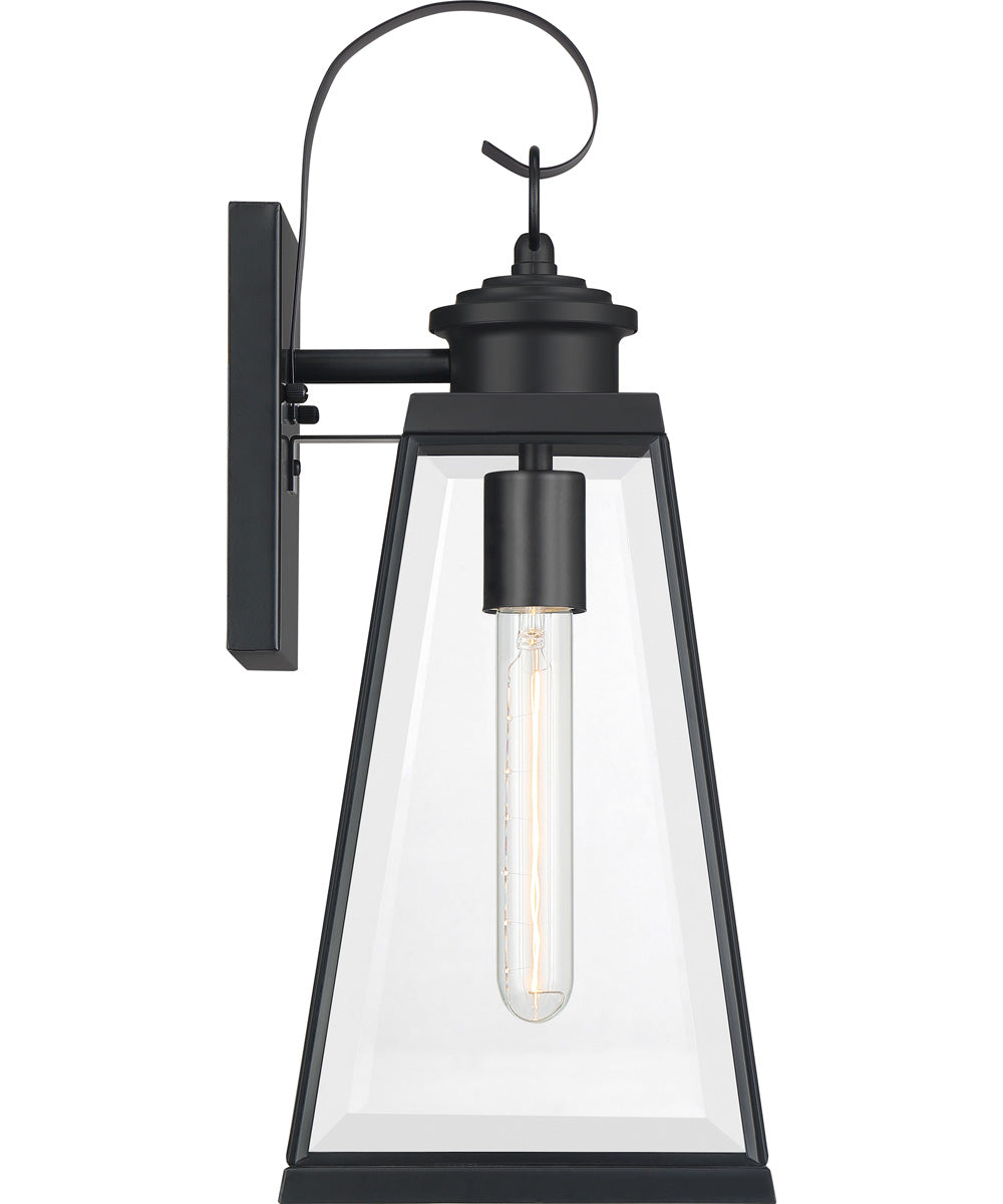 Paxton Medium 1-light Outdoor Wall Light Matte Black