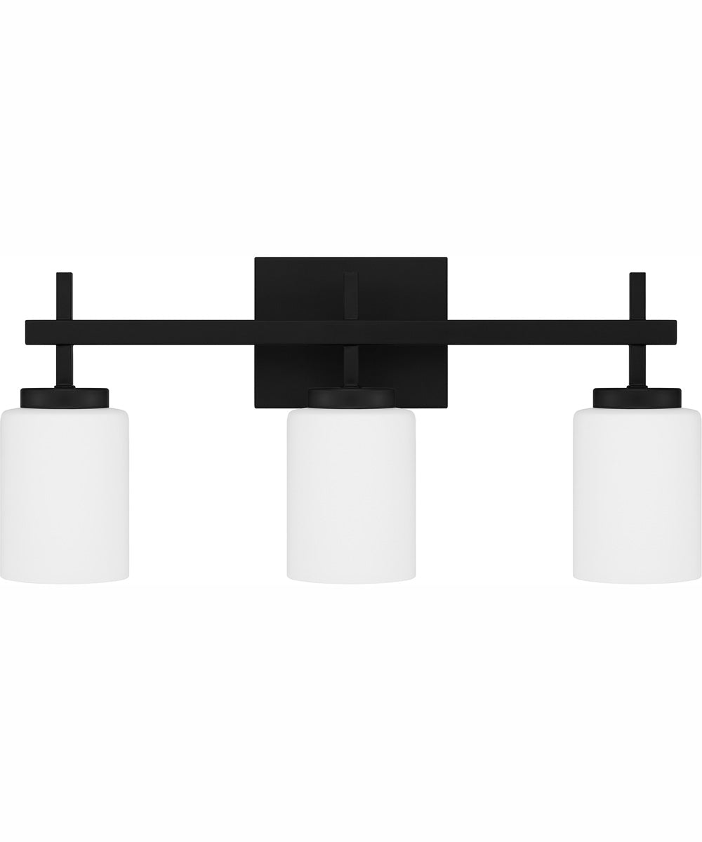 Wilburn Large 3-light Bath Light Matte Black