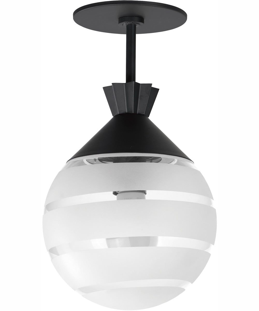 Copacabana Semi-Flush/Pendant Black