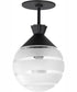 Copacabana Semi-Flush/Pendant Black