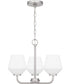 Nielson Large 3-light Pendant Brushed Nickel