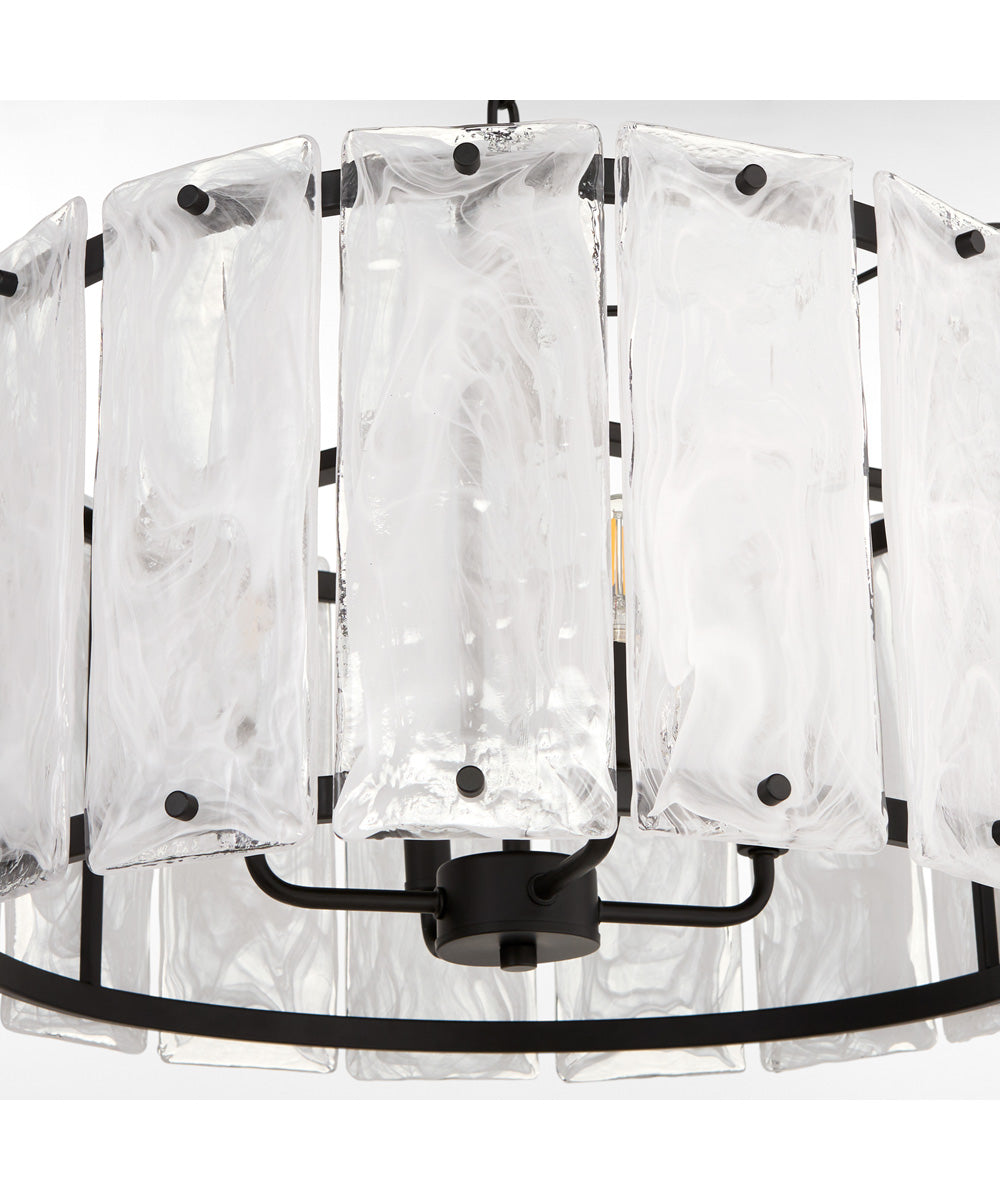 Prestige 4-light Pendant Matte Black