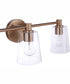 Emilio 3-Light Vanity Satin Brass