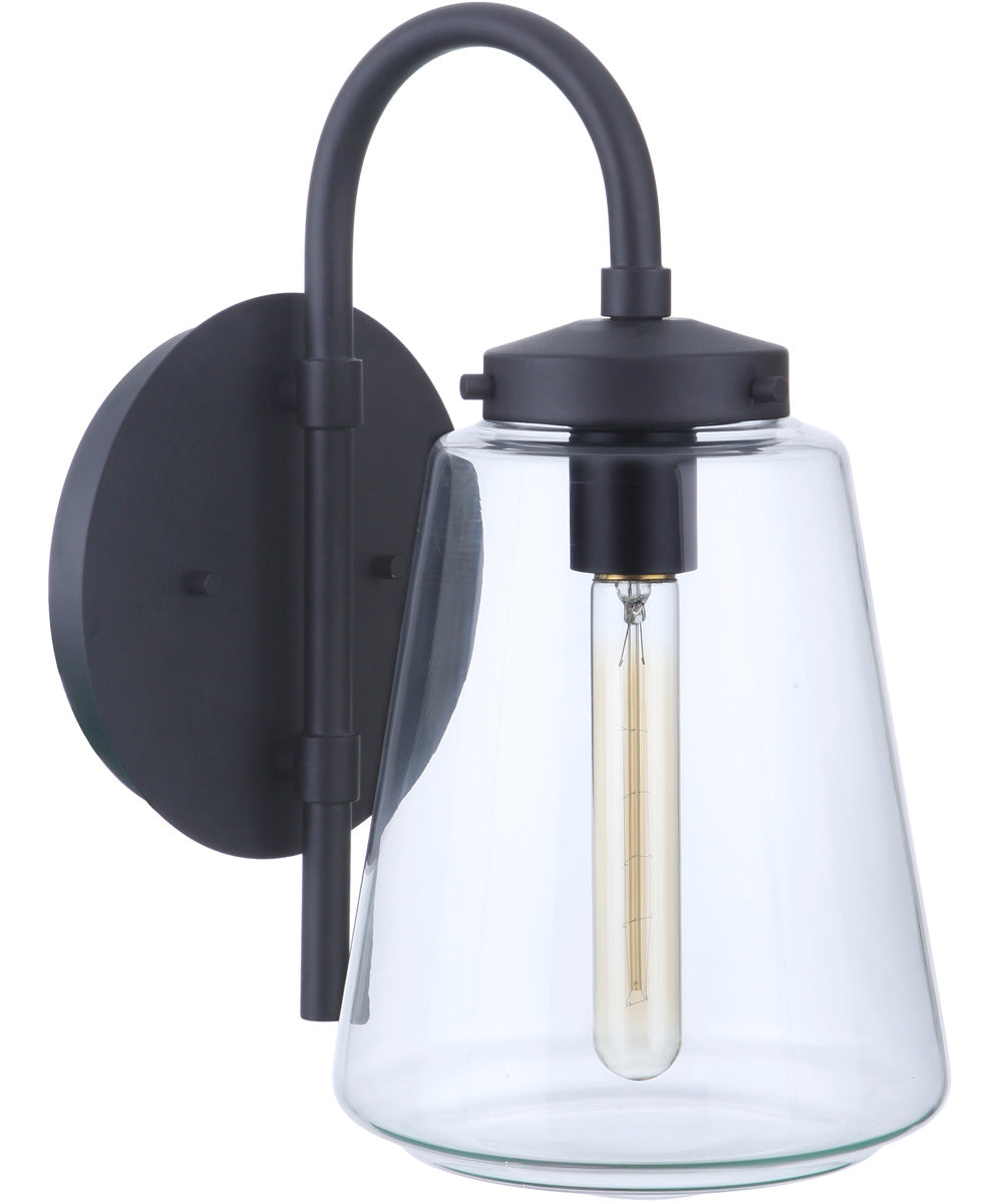 Laclede 1-Light Outdoor Wall Light Midnight