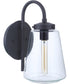 Laclede 1-Light Outdoor Wall Light Midnight