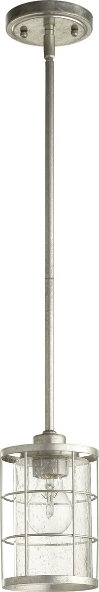 Ellis 1-light Pendant Tumbled Steel