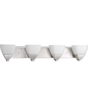 Appeal 4-Light Bath & Vanity Brushed Nickel