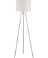 1-Light Table Lamp Brushed Polished Nickel