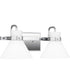 Regency Medium 2-light Bath Light Polished Chrome