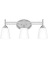 Billingsley Large 3-light Bath Light Brushed Nickel