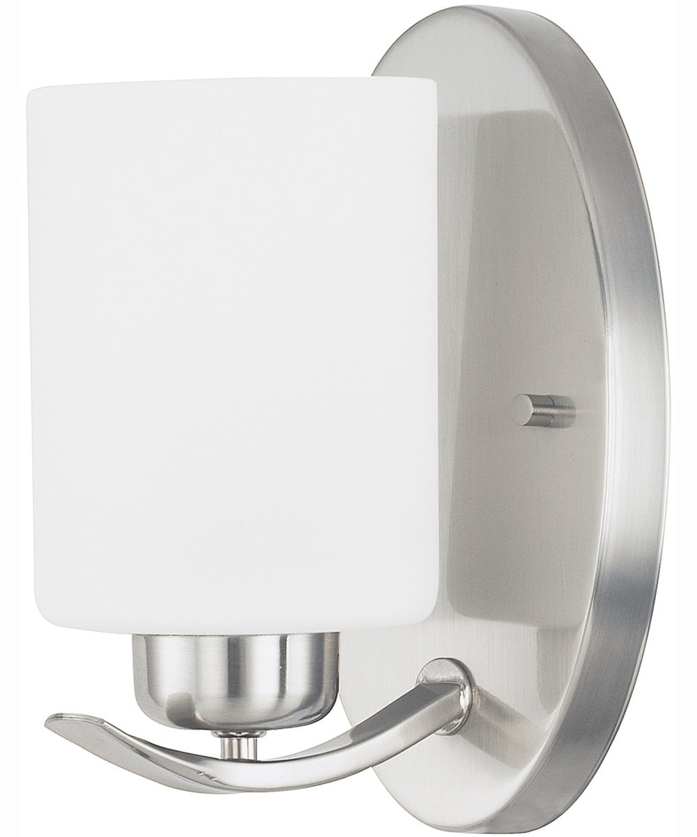 Dixon 1-Light Sconce Brushed Nickel