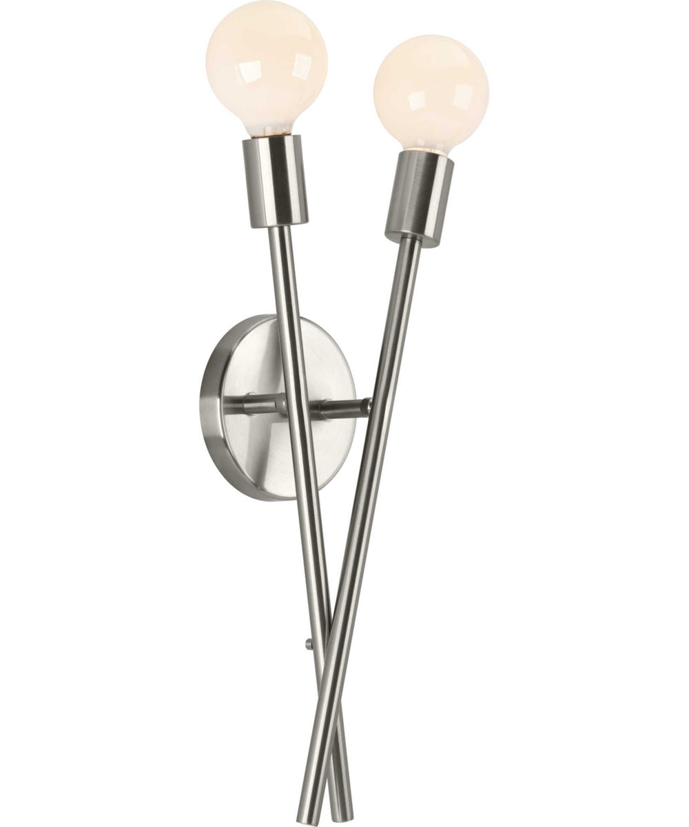 Astra Wall Bracket Brushed Nickel