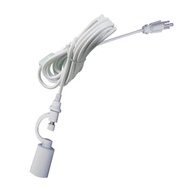 Swag Lampshade Conversion Kit White