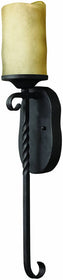 5"W Casa 1-Light ADA Wall Sconce Olde Black