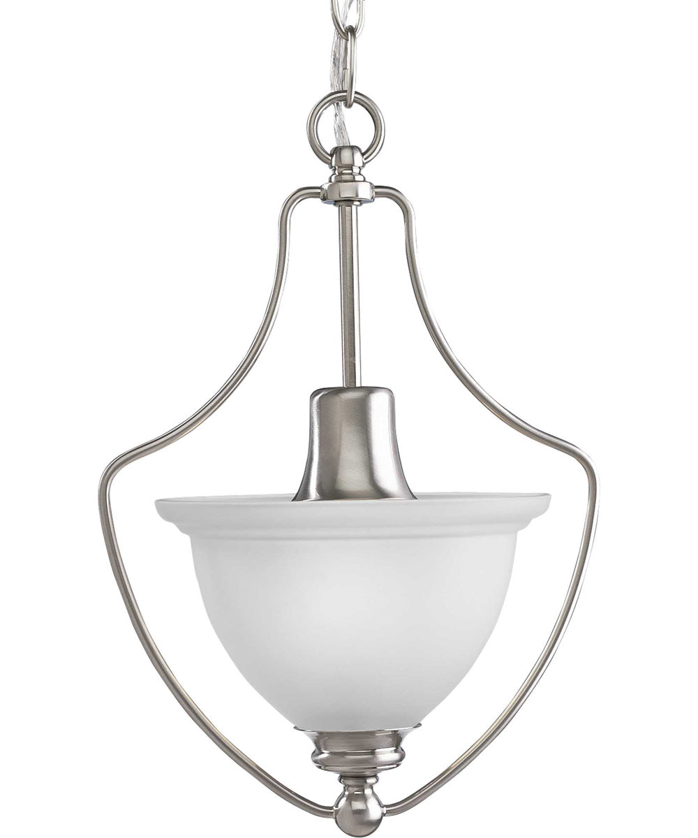 Madison 1-Light Foyer Pendant Brushed Nickel