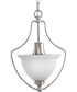 Madison 1-Light Foyer Pendant Brushed Nickel