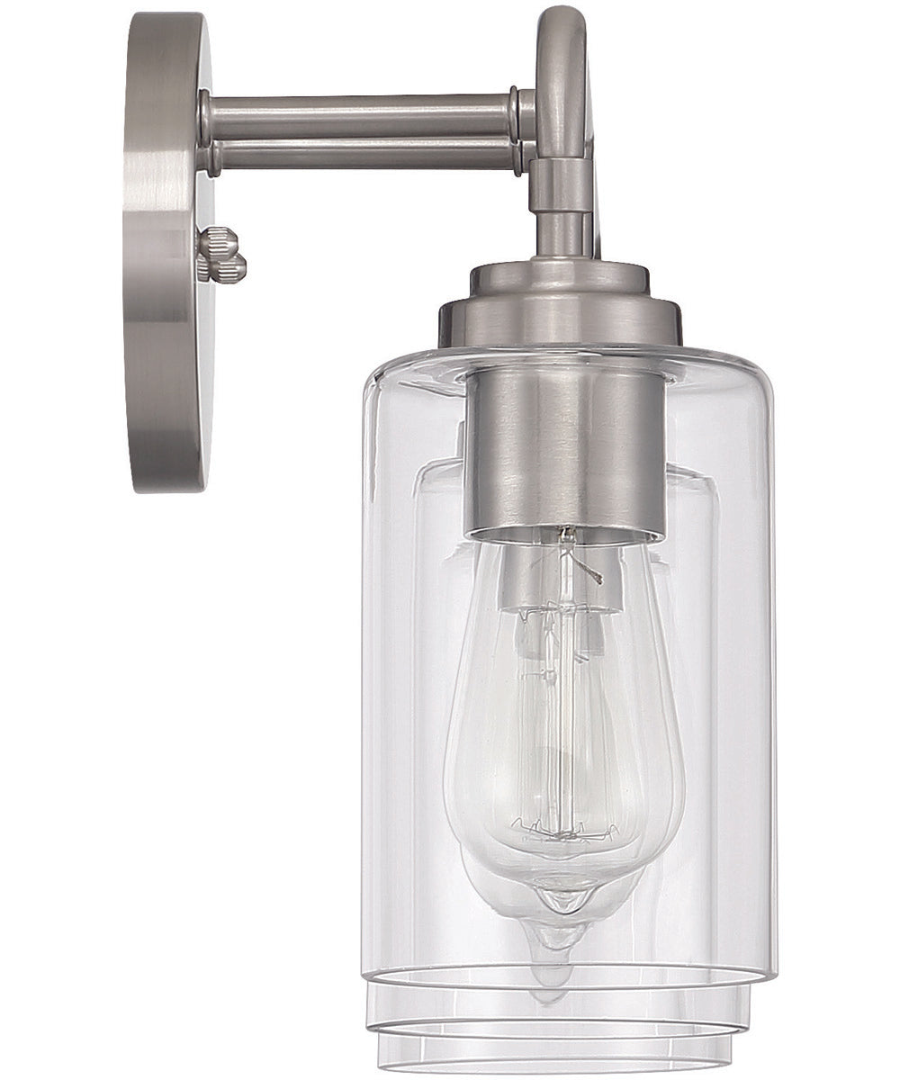 Stowe 3-Light Vanity Brushed Polished Nickel