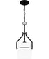 Seymour Small 1-light Mini Pendant Matte Black
