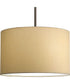 Markor 16" Drum Shade for Use with Markor Pendant Kit Beige Silk